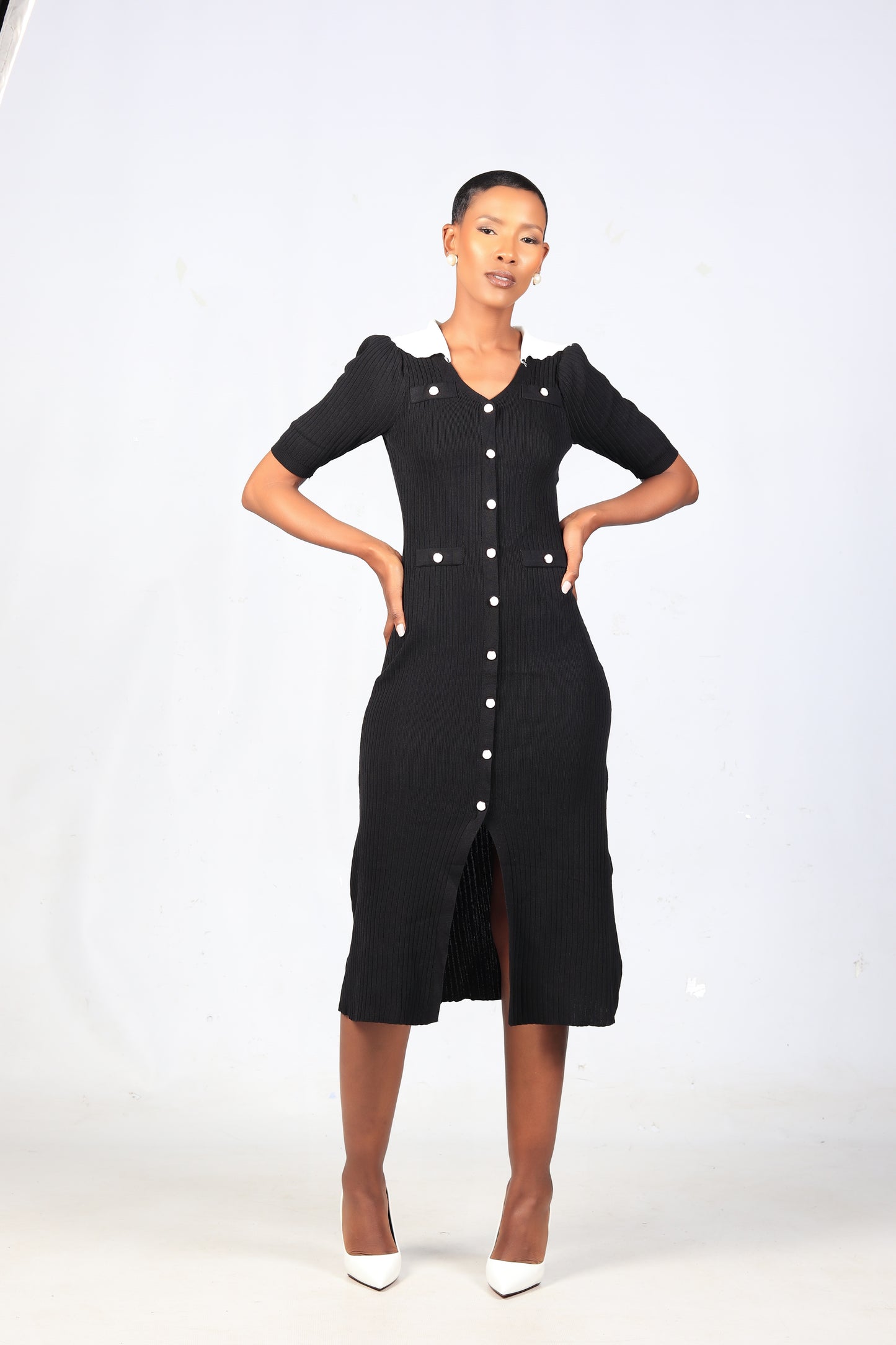 Classic Black Vintage Dress