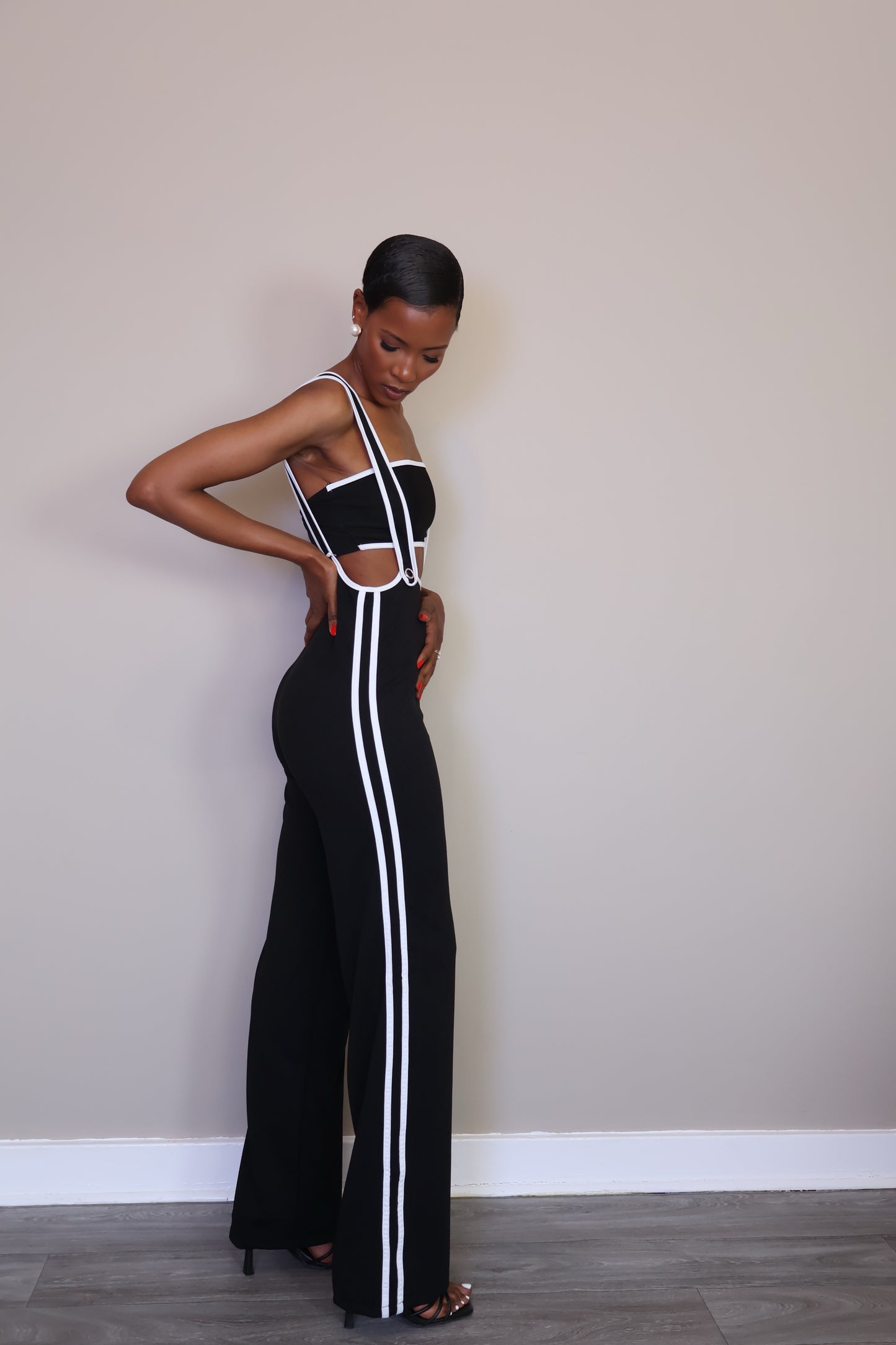 Cut-Out Jumpsuit
