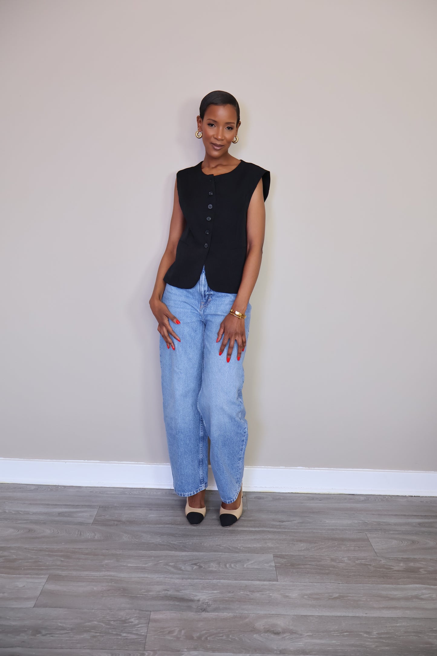 Button-Up Vest