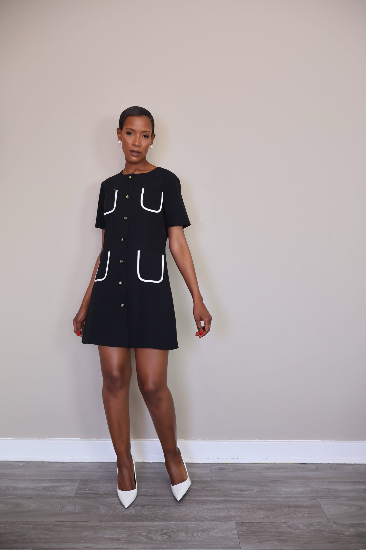 Button-Up Dress
