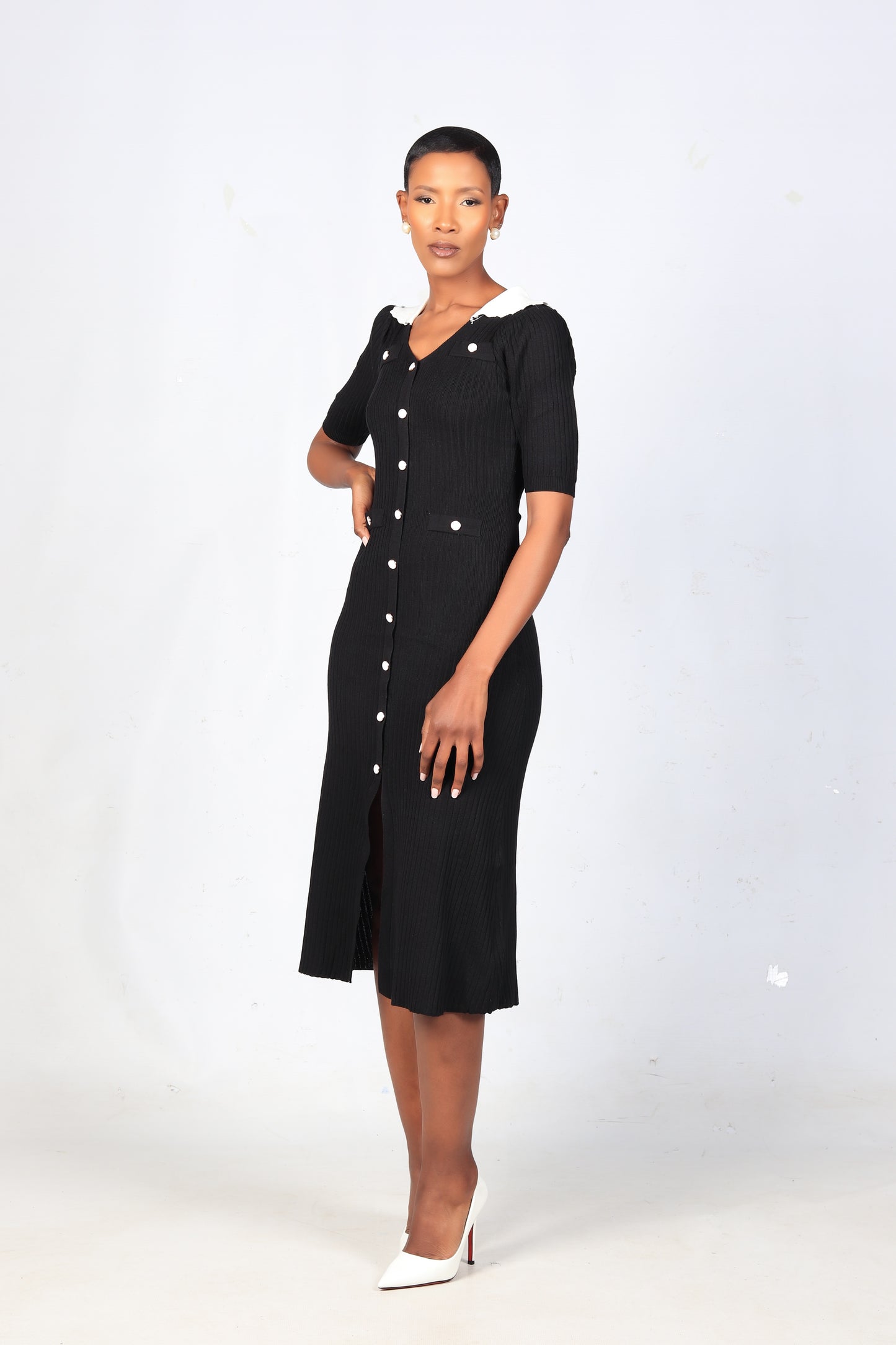 Classic Black Vintage Dress