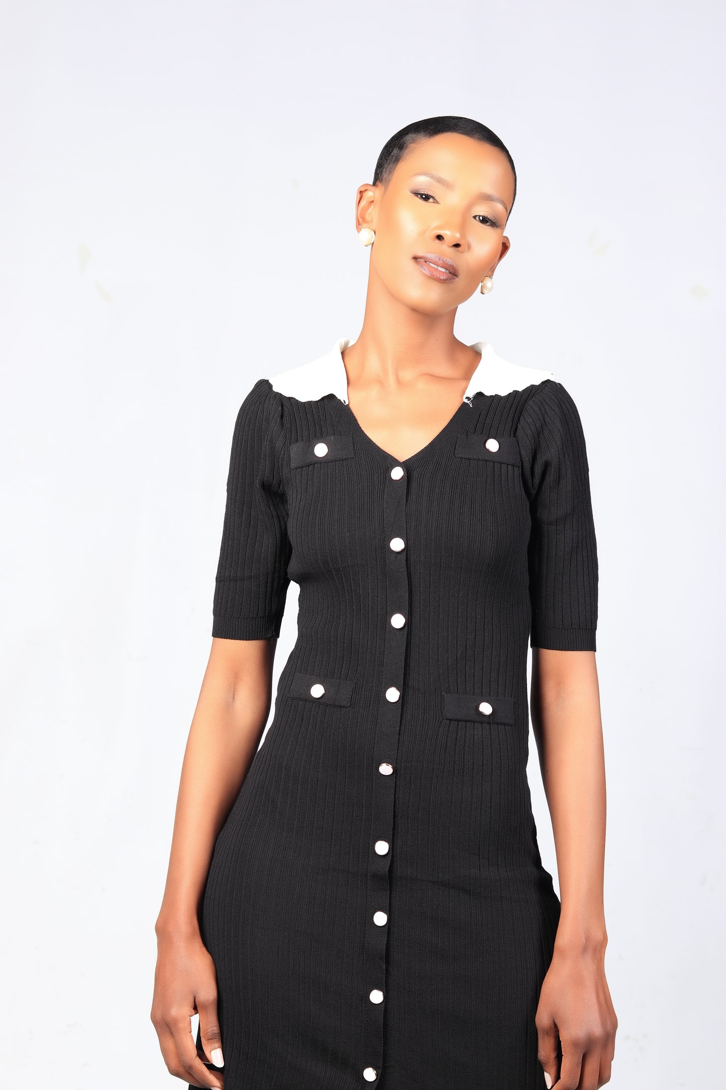 Classic Black Vintage Dress