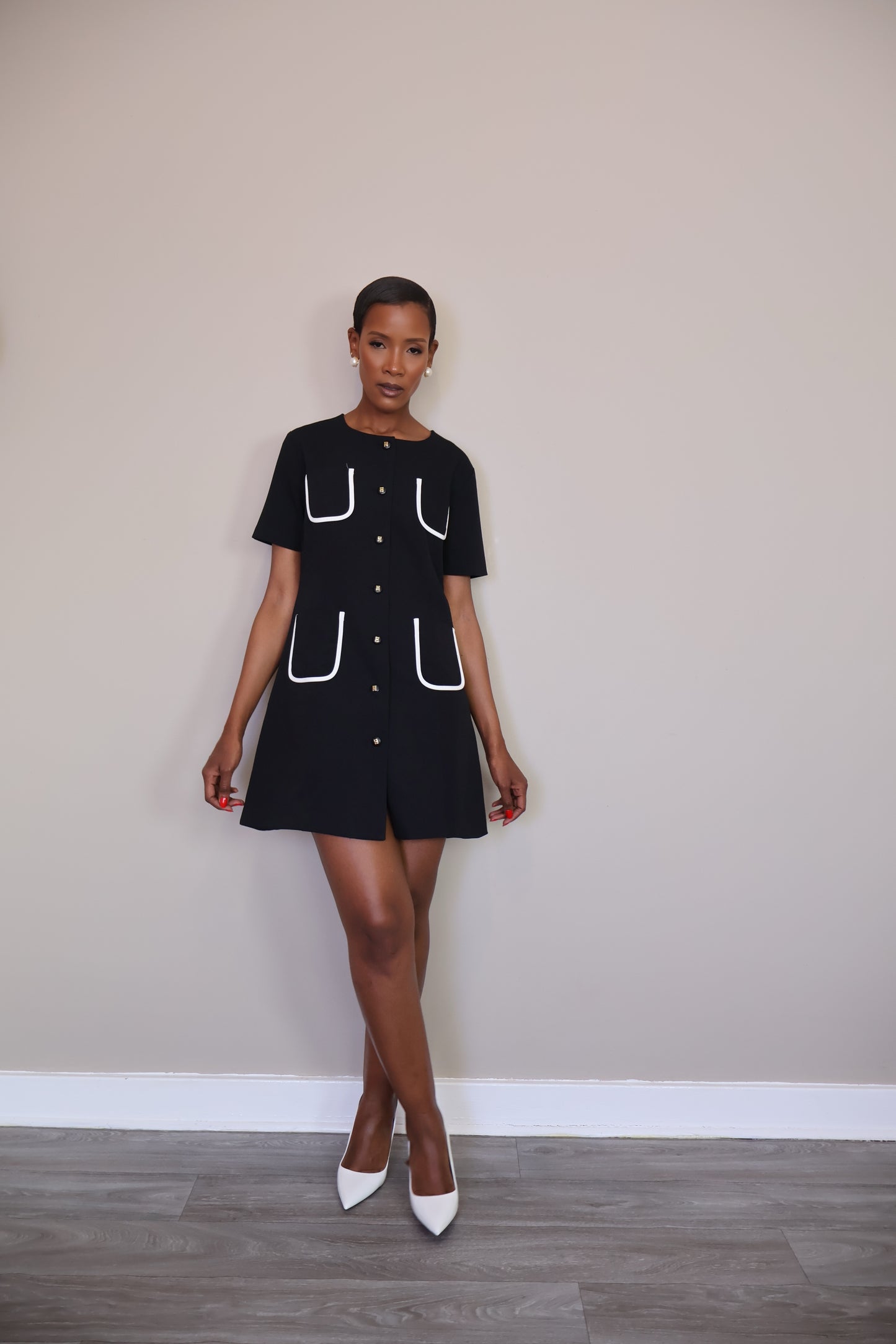 Button-Up Dress