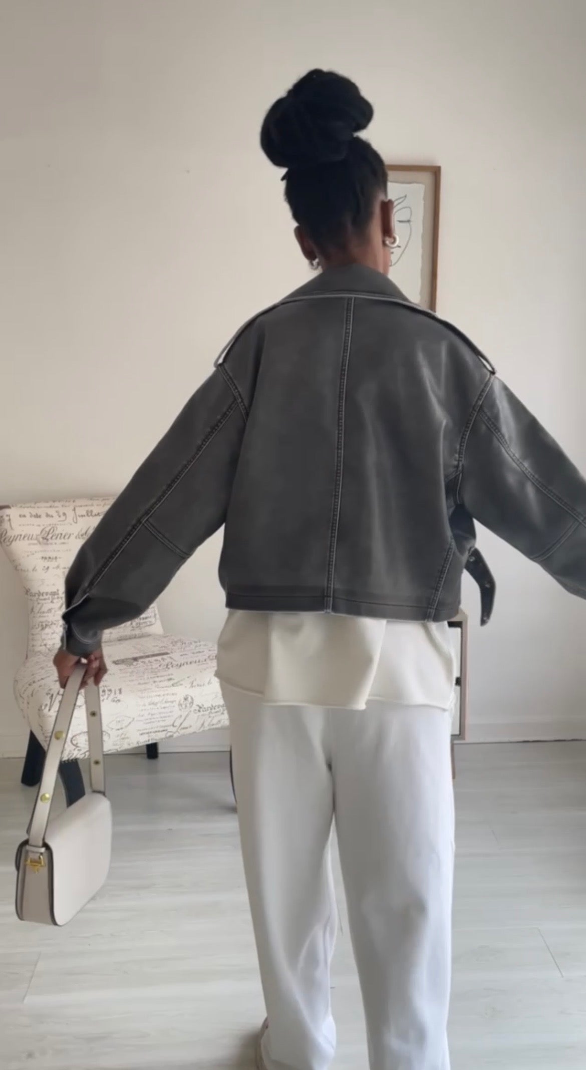 Zuri Biker Jacket (PU Leather)