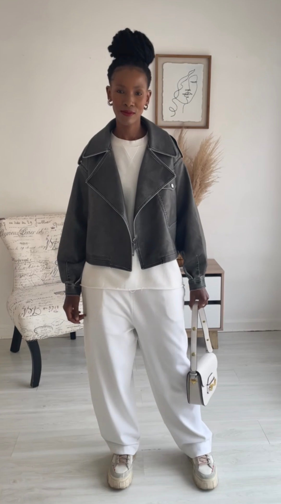 Zuri Biker Jacket (PU Leather)