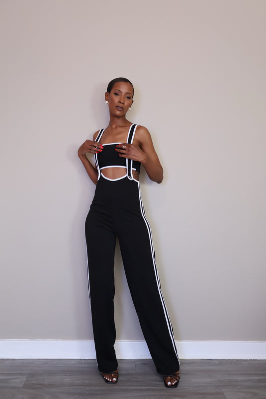 Cut-Out Jumpsuit